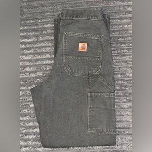 Carhartt Men's Loose Fit Washed Duck Utility Work Pant